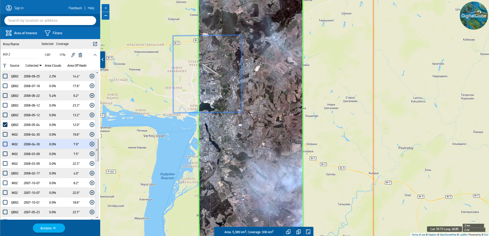 Картографические онлайн-сервисы со спутниковыми снимками сверхвысокого и  высокого разрешений — Юрий Кондрашин